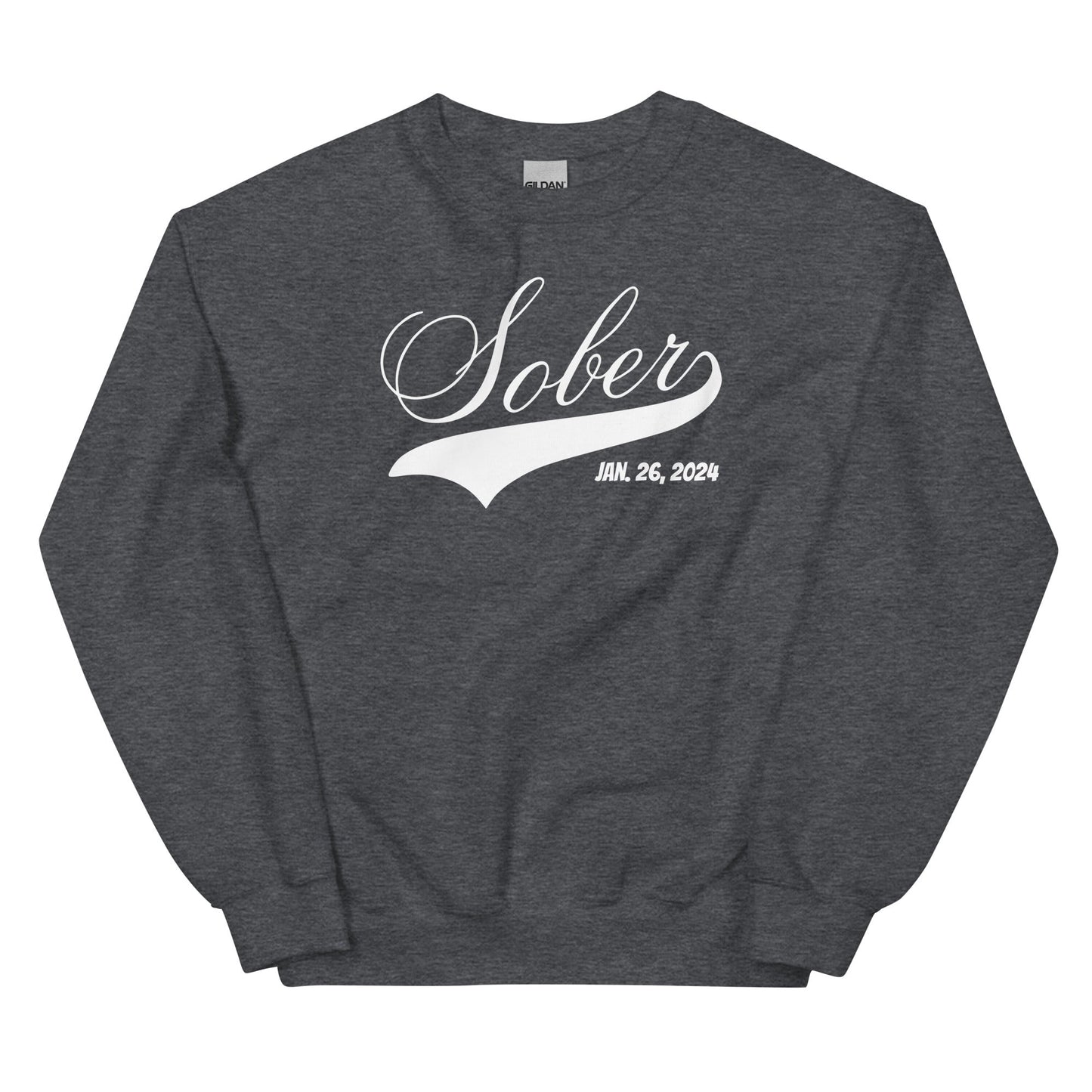 Sobriety Date Sweatshirt - Soberlands