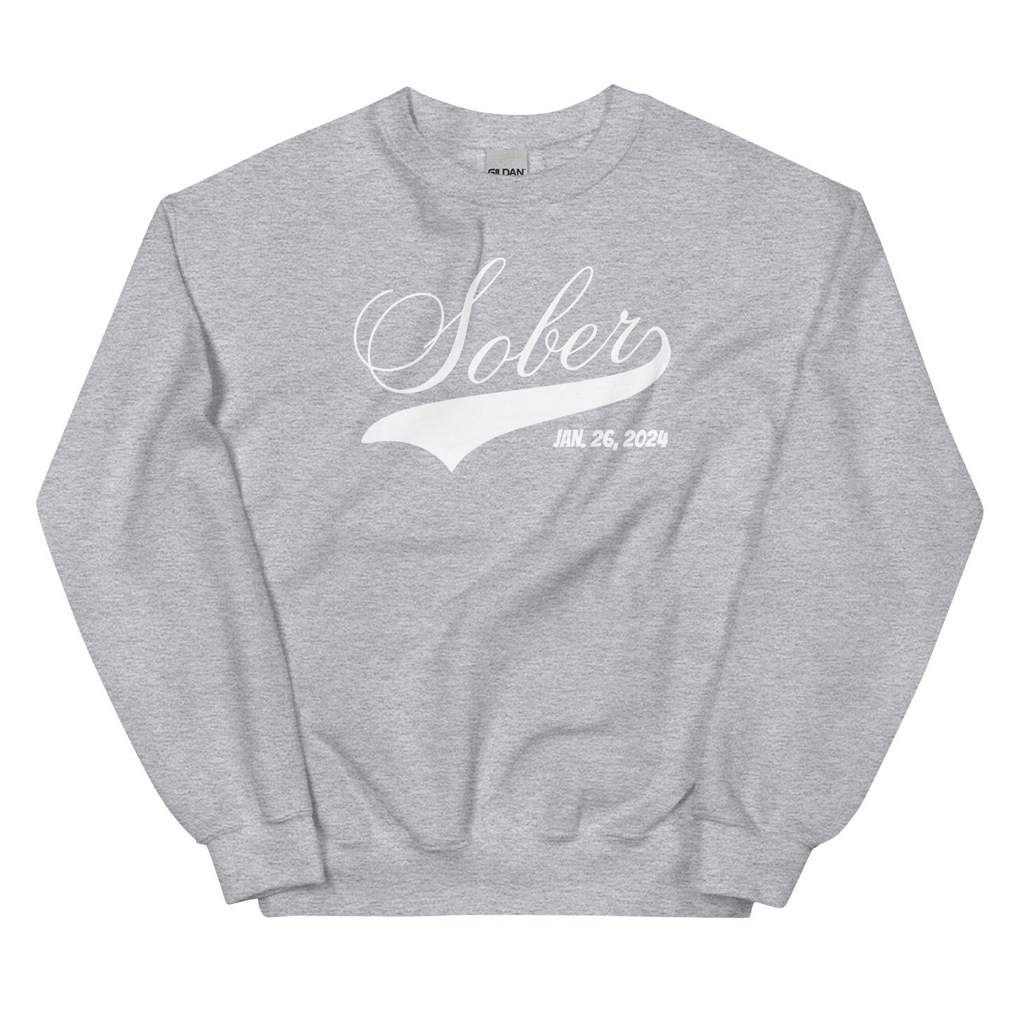 Sobriety Date Sweatshirt - Soberlands