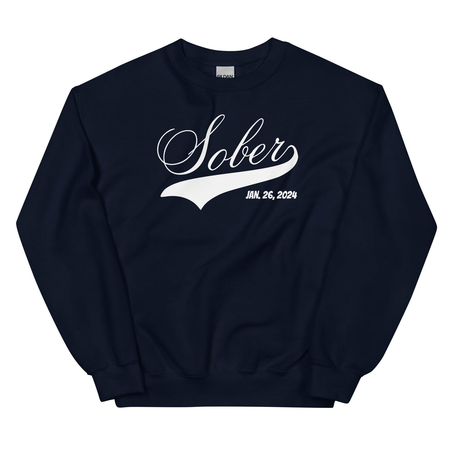 Sobriety Date Sweatshirt - Soberlands