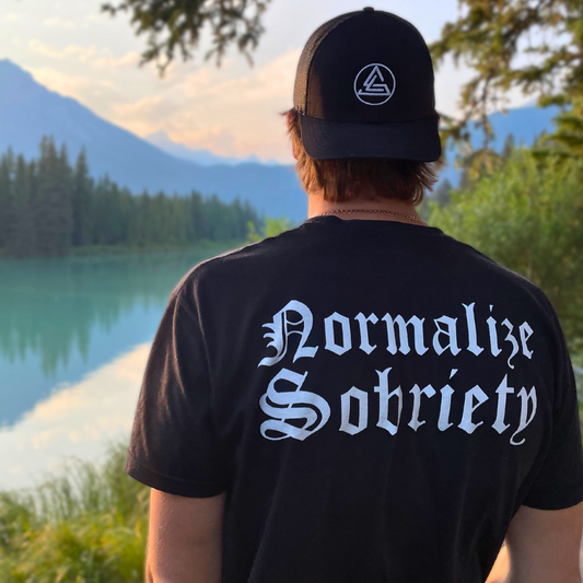 Normalize Sobriety Tee