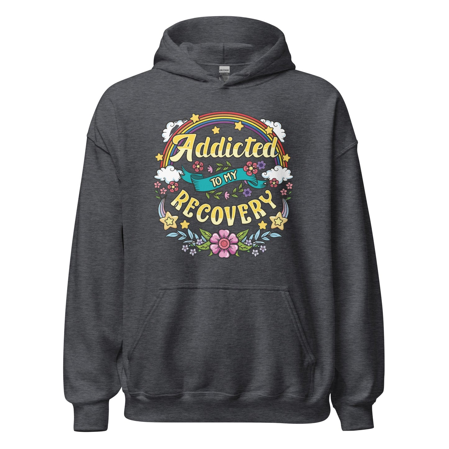 Addicted To My Recovery Hoodie - Soberlands