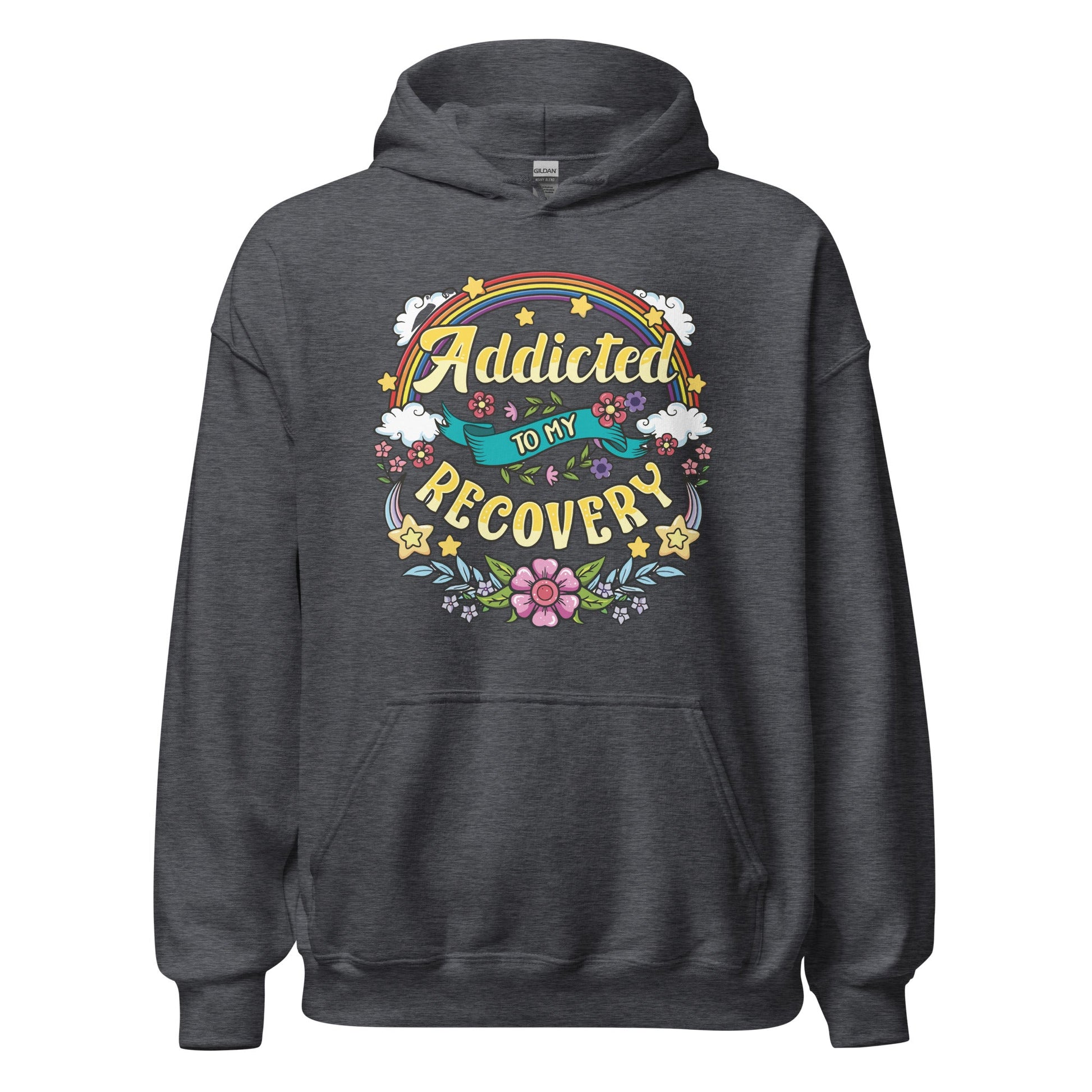 Addicted To My Recovery Hoodie - Soberlands