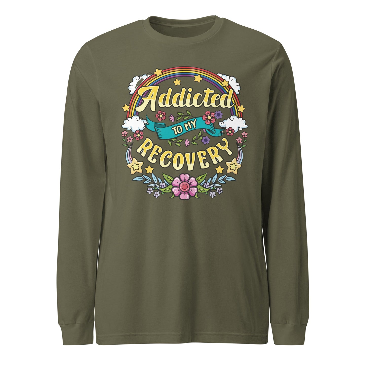 Addicted To My Recovery Long Sleeve - Soberlands
