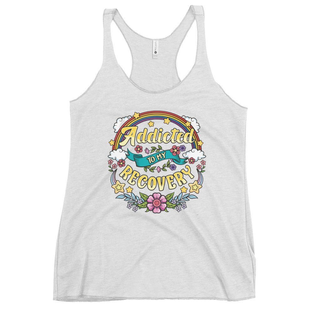 Addicted To My Recovery Women's Tank Top - Soberlands