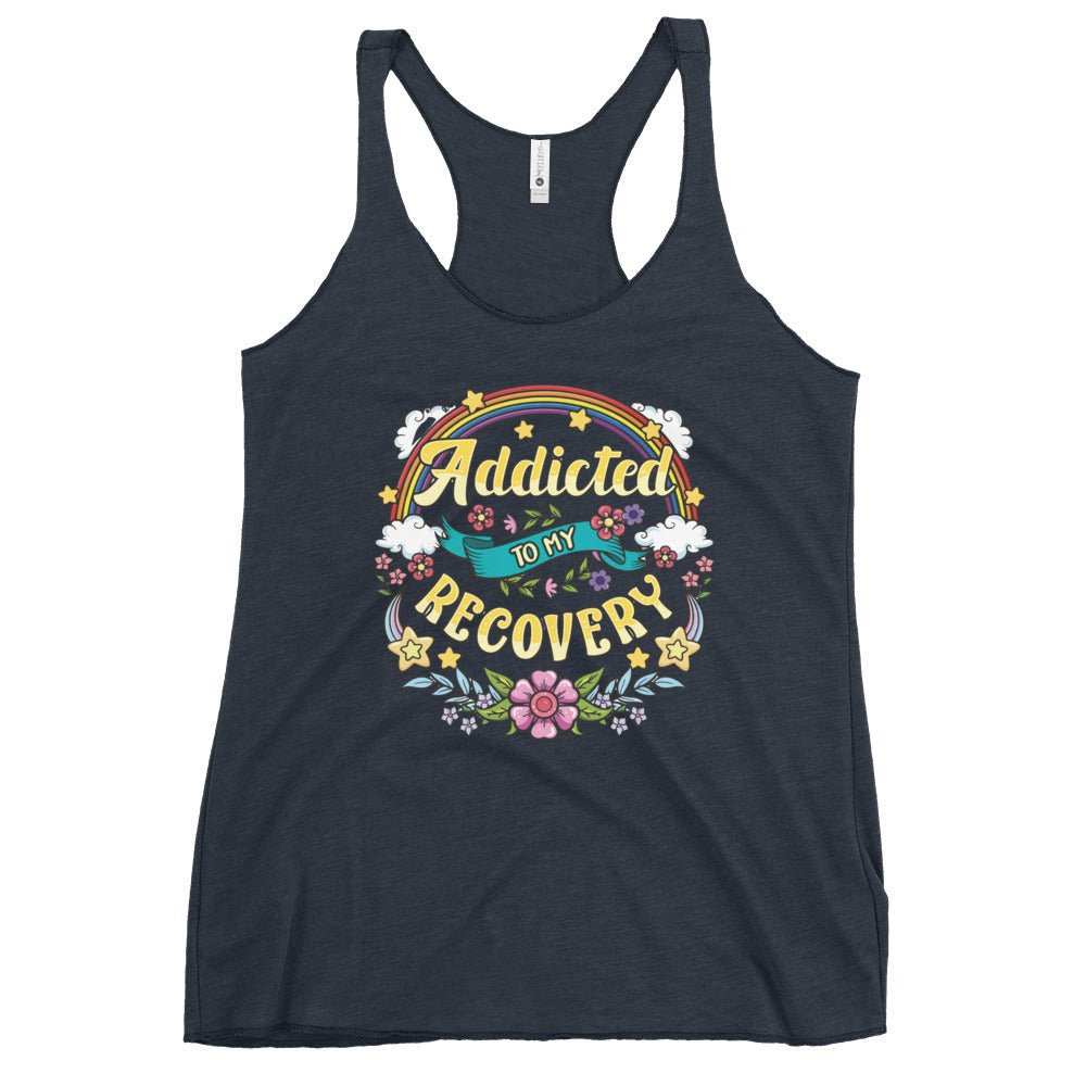 Addicted To My Recovery Women's Tank Top - Soberlands