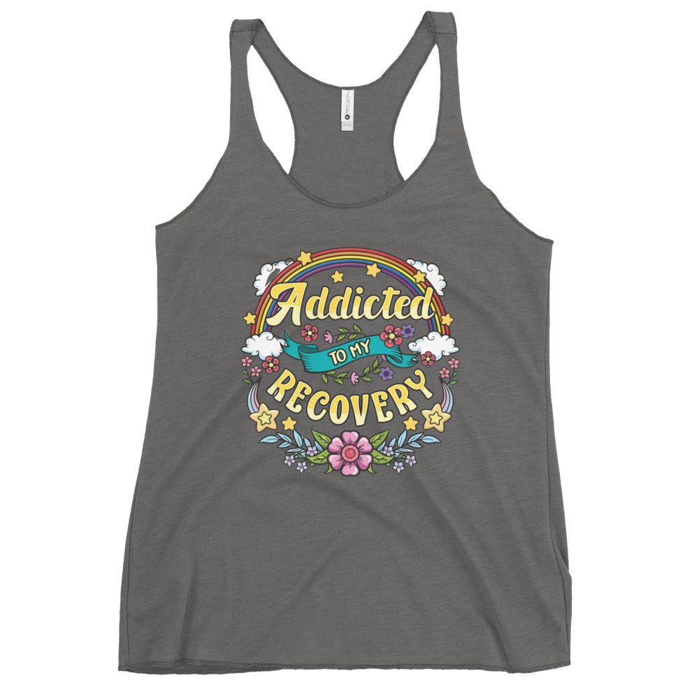 Addicted To My Recovery Women's Tank Top - Soberlands