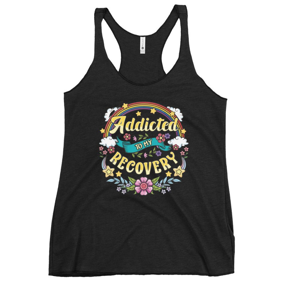 Addicted To My Recovery Women's Tank Top - Soberlands