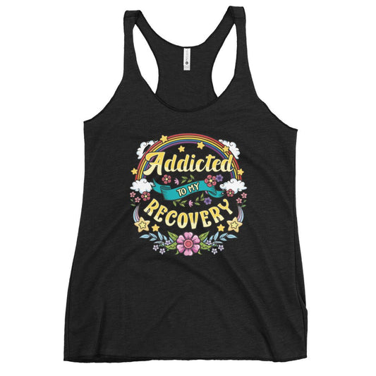 Addicted To My Recovery Women's Tank Top - Soberlands
