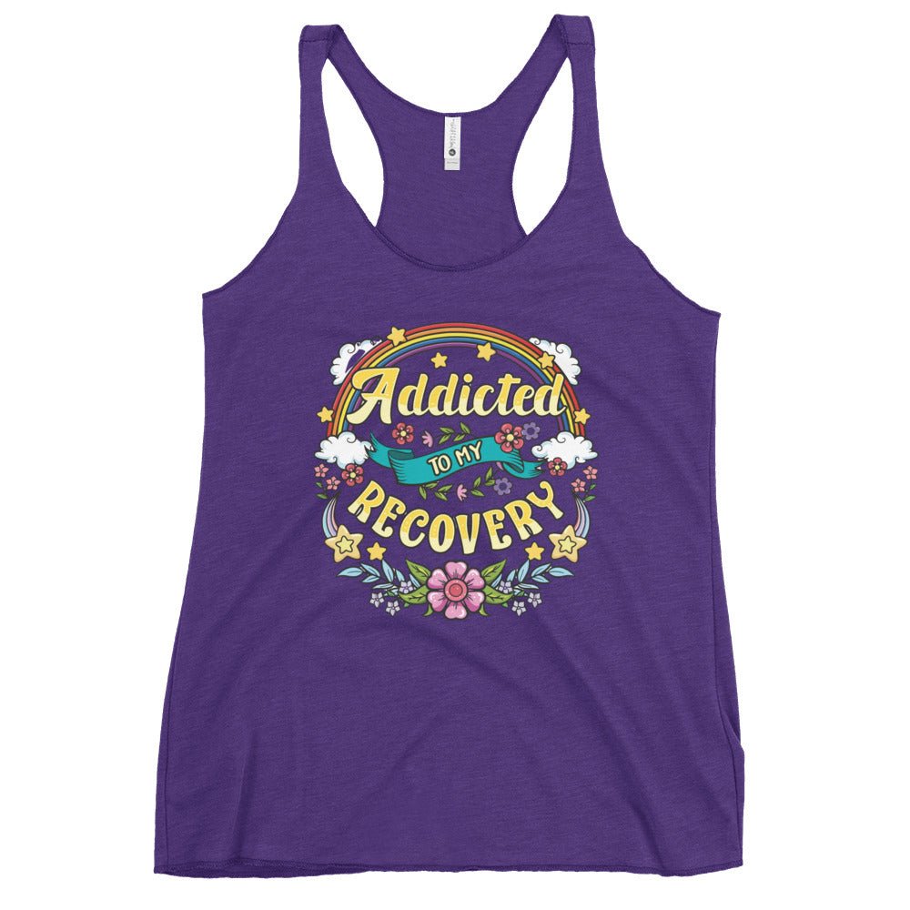 Addicted To My Recovery Women's Tank Top - Soberlands