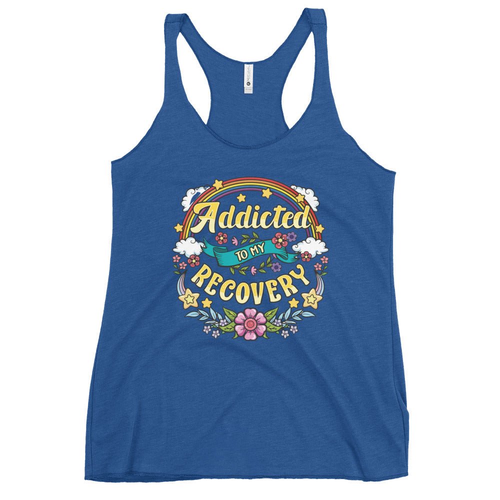 Addicted To My Recovery Women's Tank Top - Soberlands