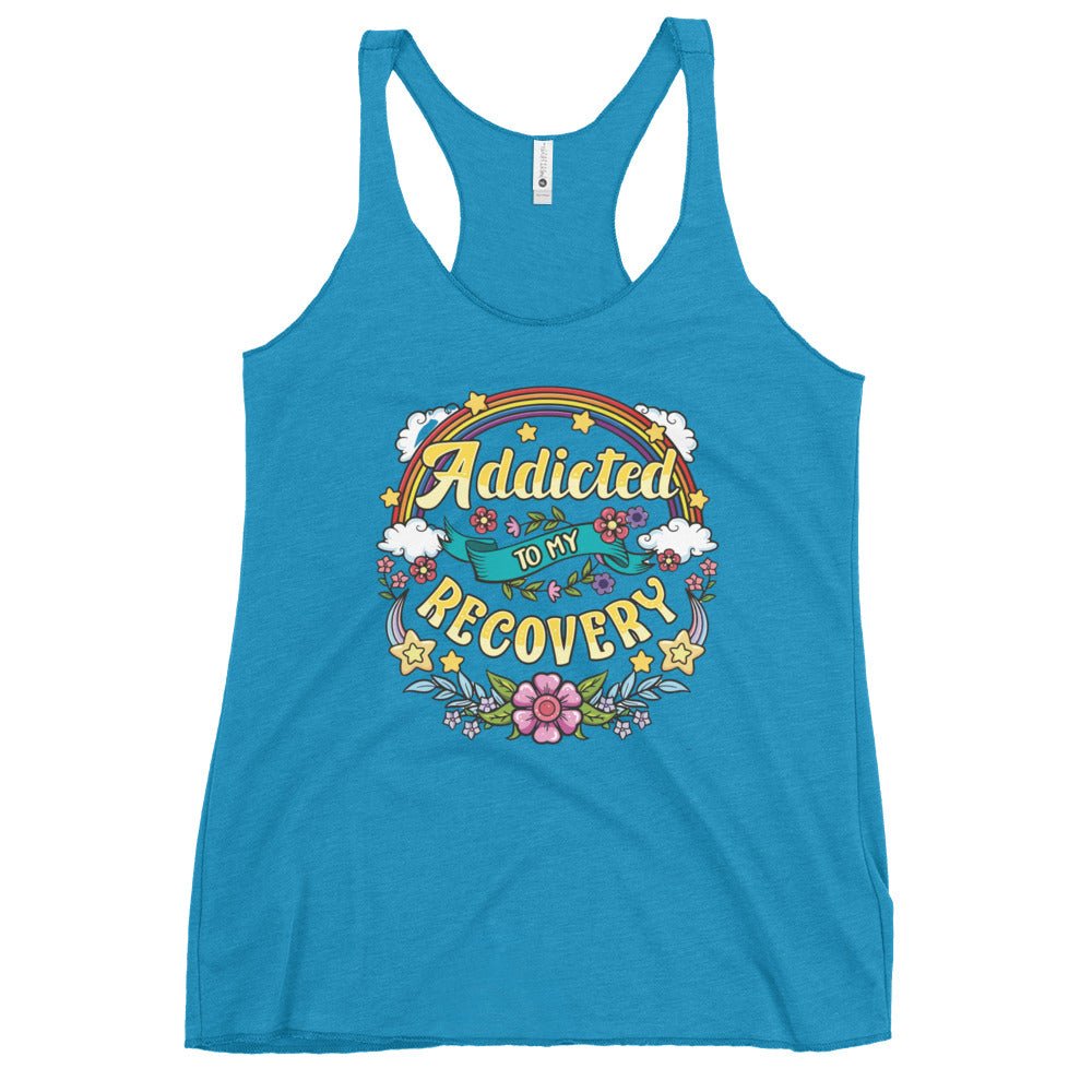 Addicted To My Recovery Women's Tank Top - Soberlands