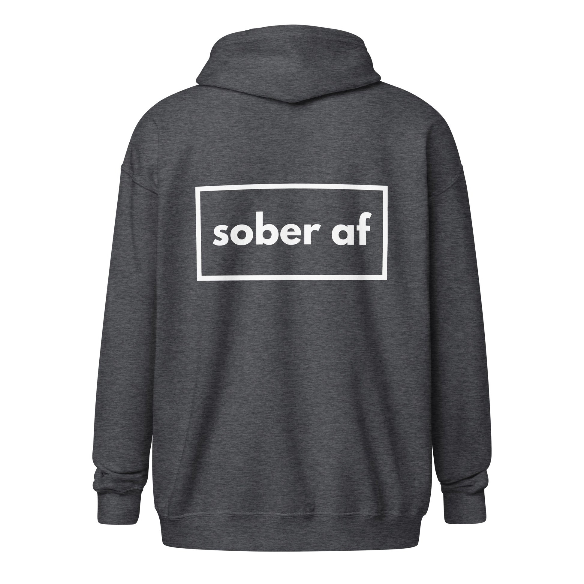 AF (back print) Zip Hoodie - Soberlands