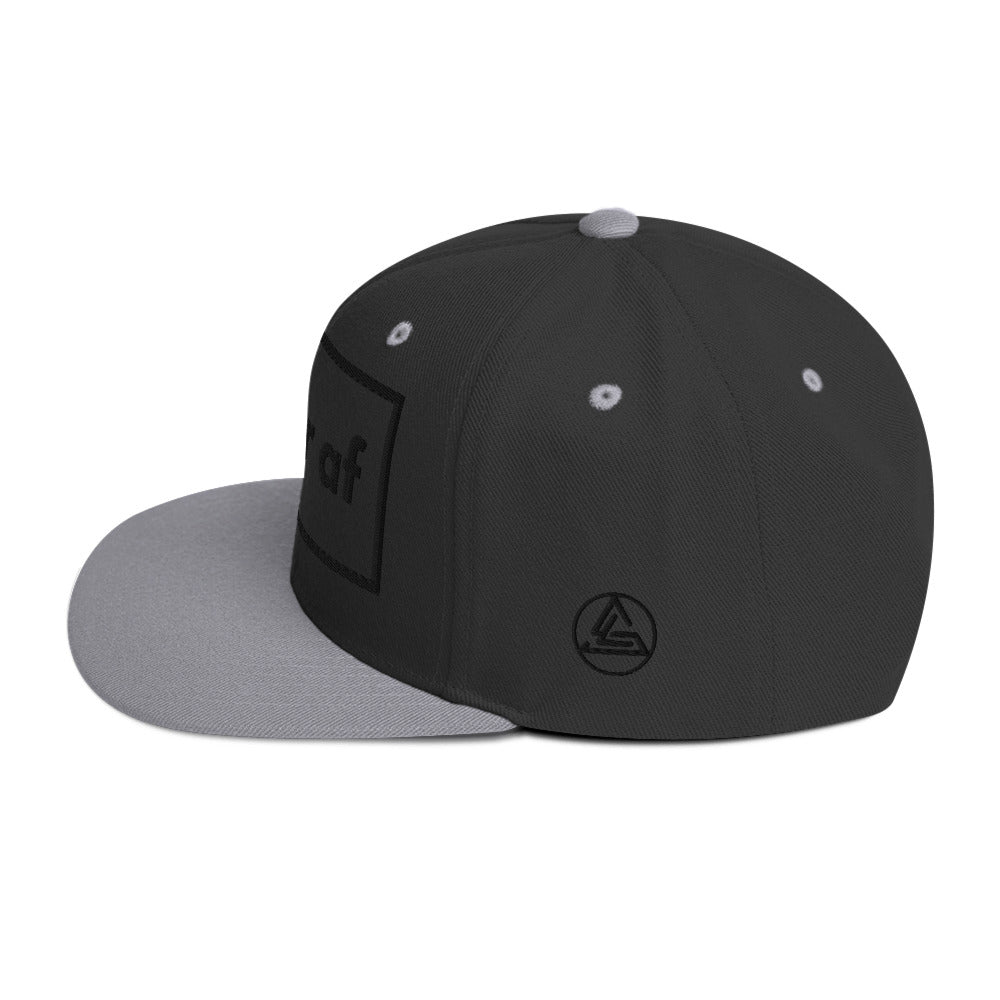 AF BLACK Snapback - Soberlands