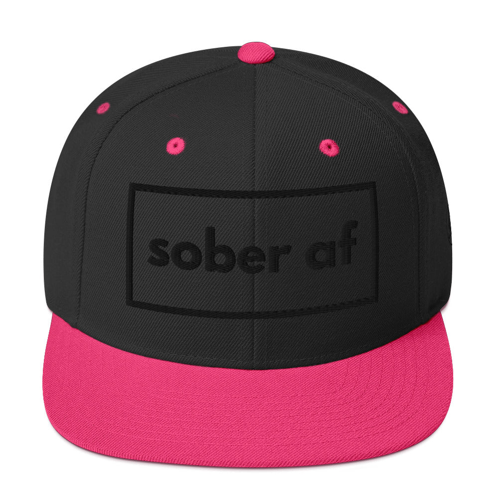AF BLACK Snapback - Soberlands