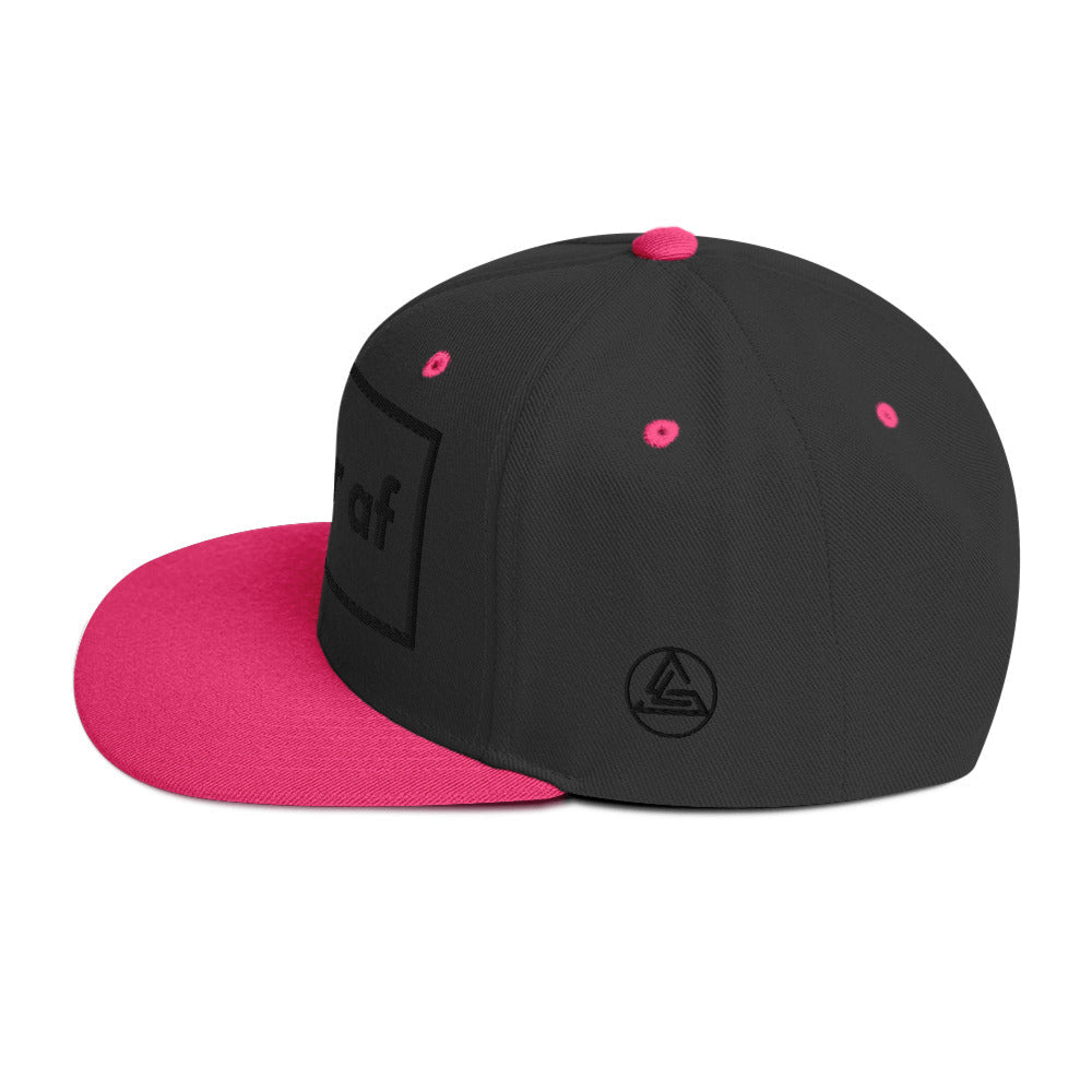 AF BLACK Snapback - Soberlands
