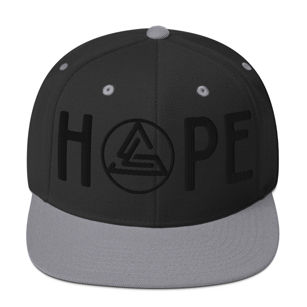 Hope BLACK Snapback - Soberlands