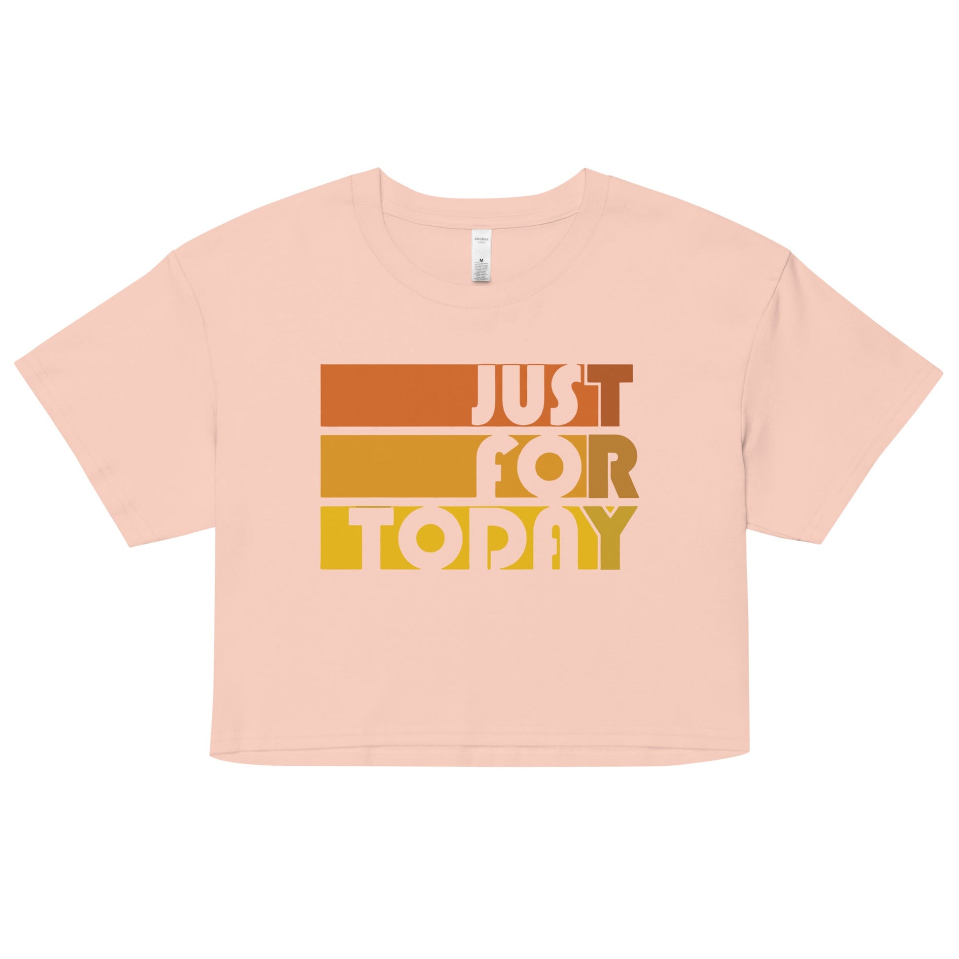 Just For Today Women’s Crop Top - Soberlands