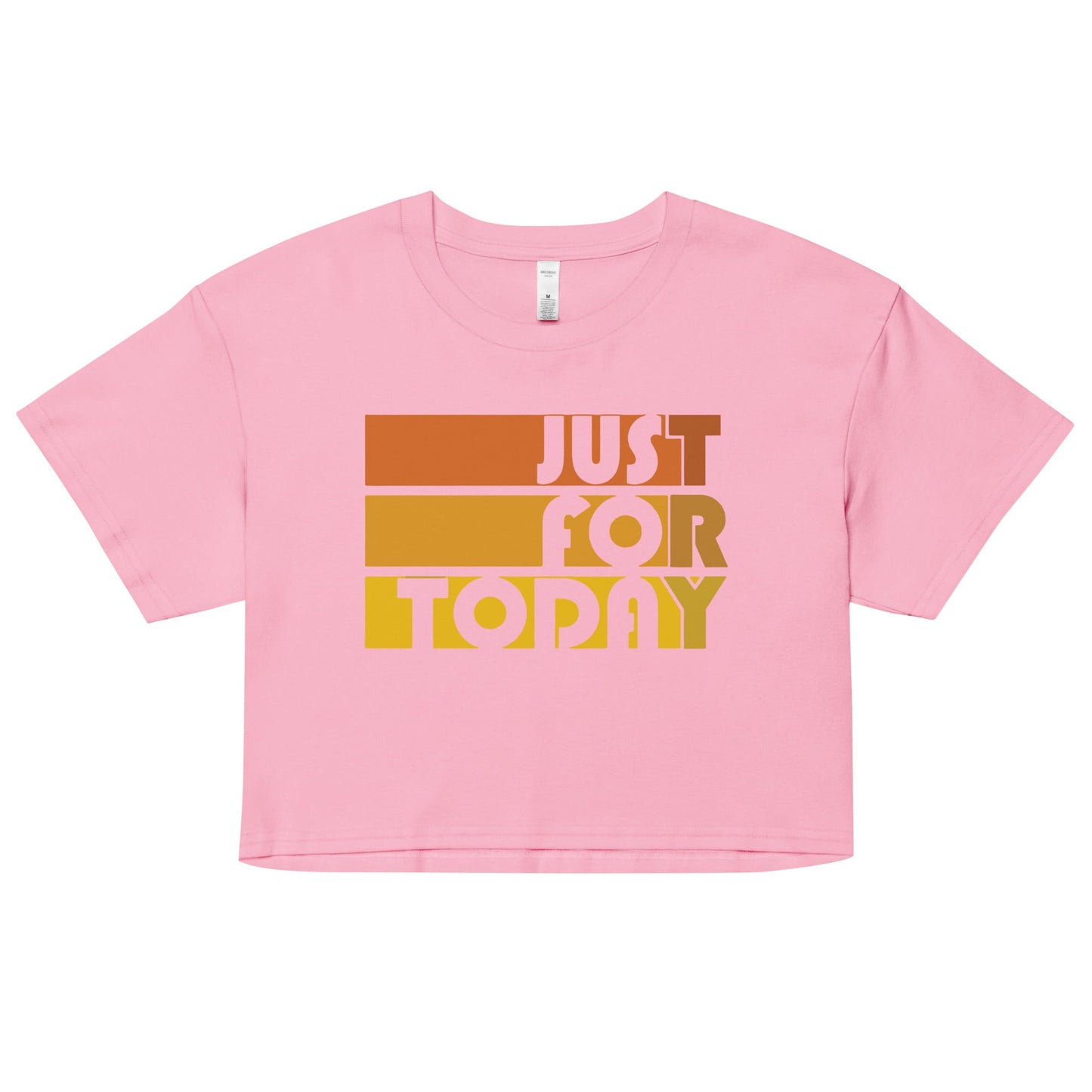 Just For Today Women’s Crop Top - Soberlands