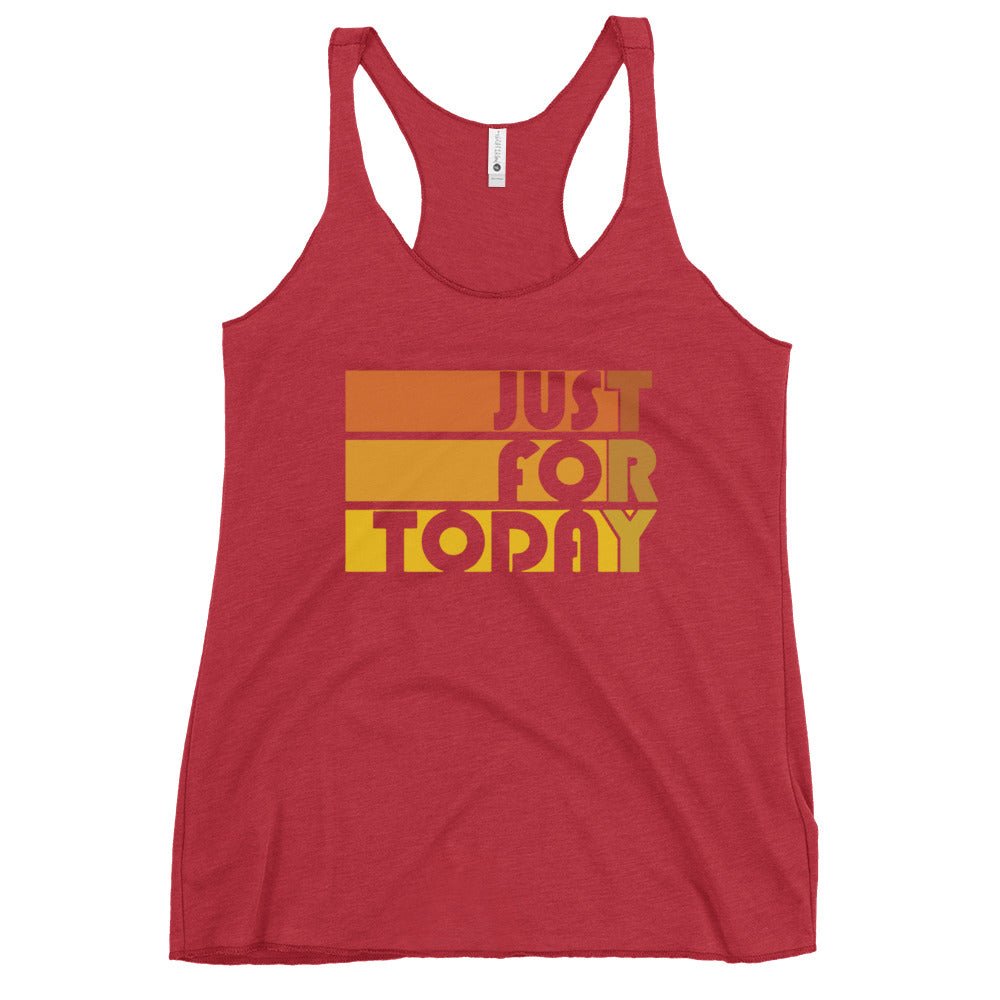 Just For Today Women's Tank Top - Soberlands