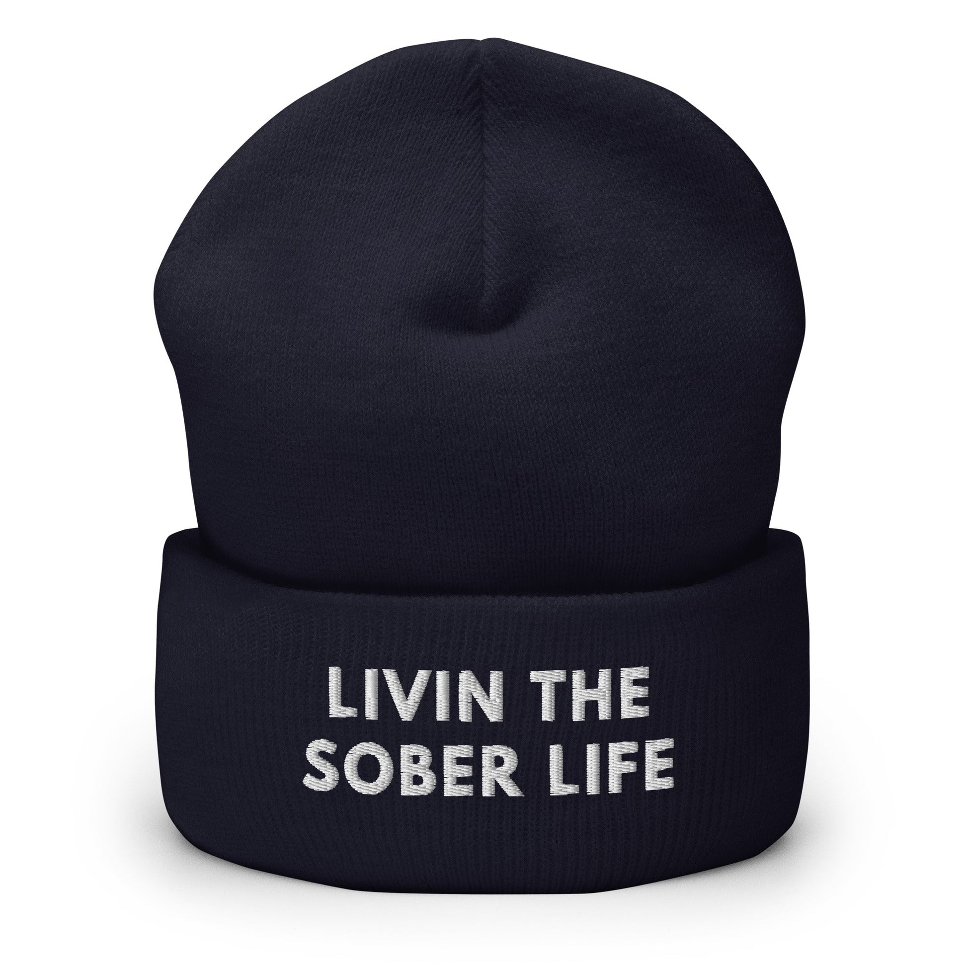 Livin The Sober Life Beanie - Soberlands
