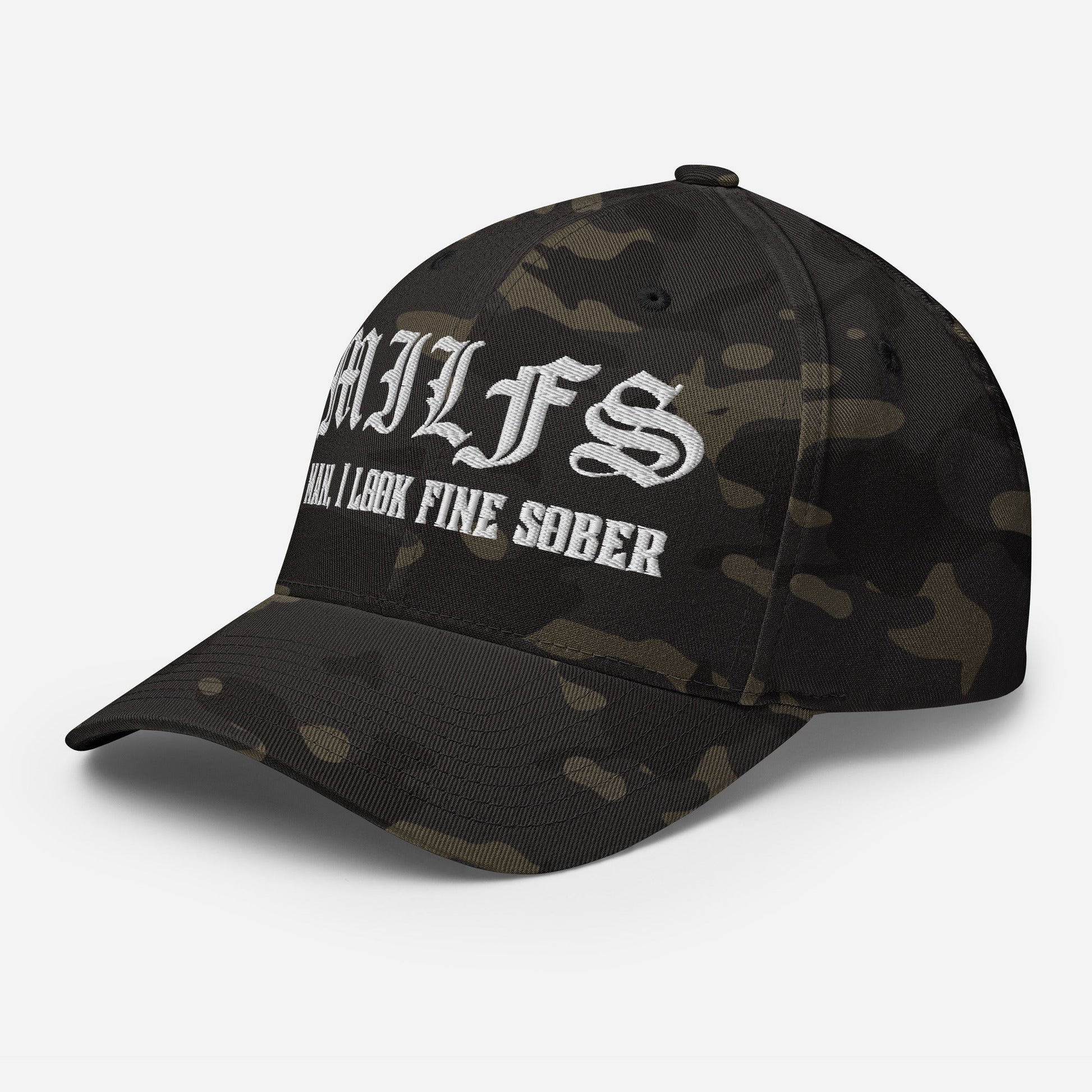 Milfs Fitted Cap - Soberlands