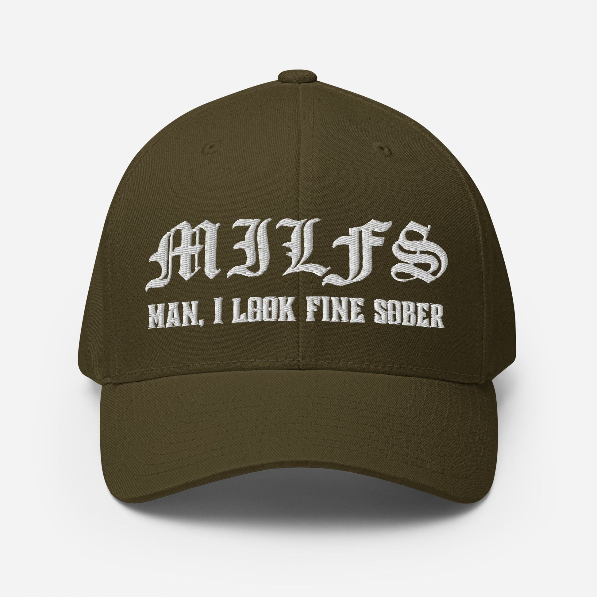 Milfs Fitted Cap - Soberlands