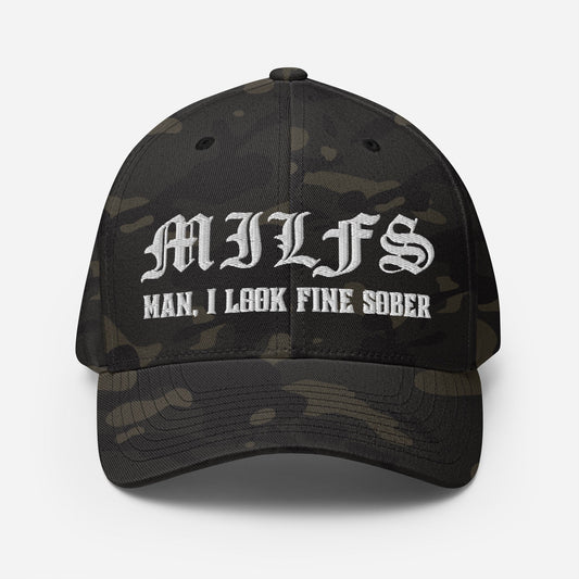 Milfs Fitted Cap - Soberlands