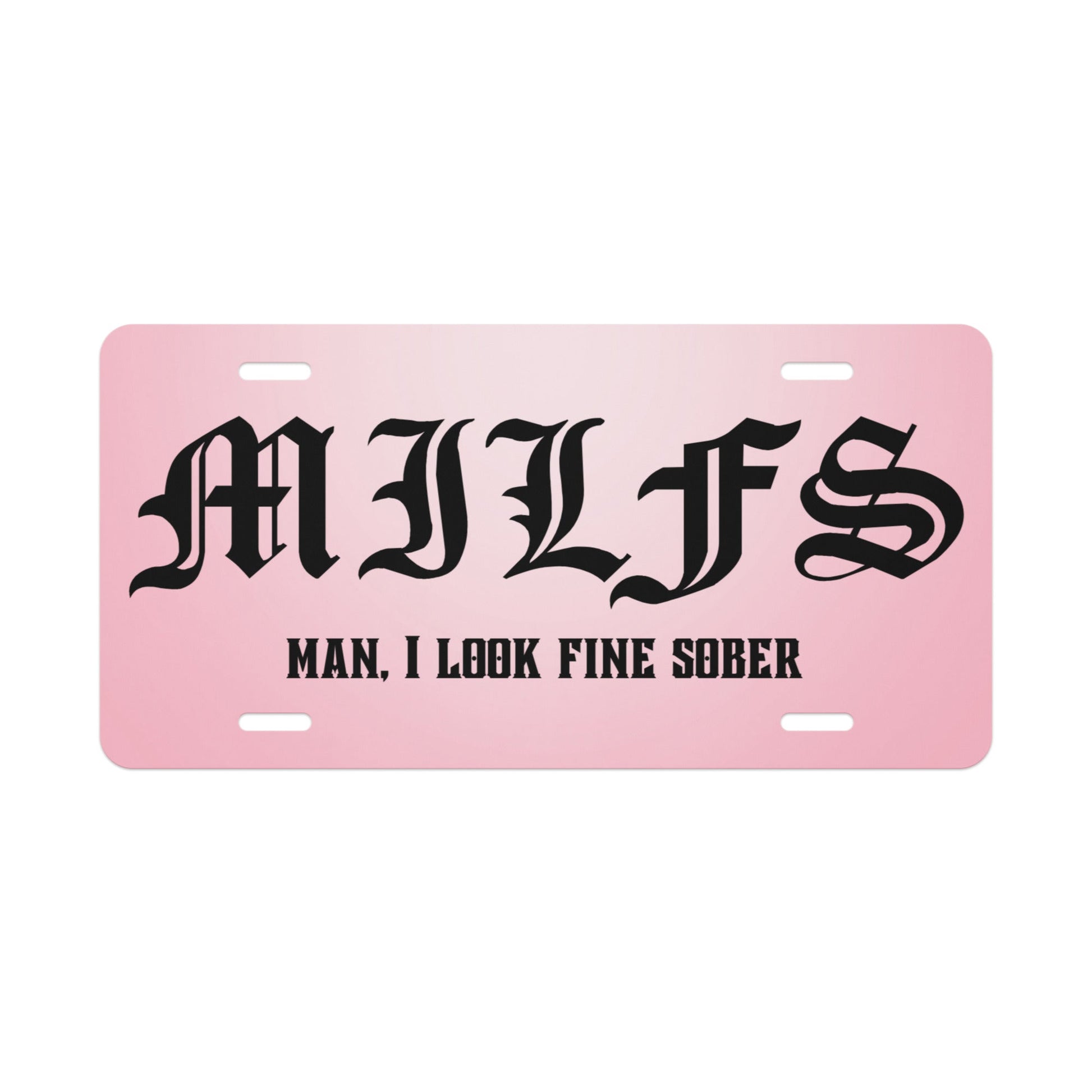 MILFS License Plate - Soberlands