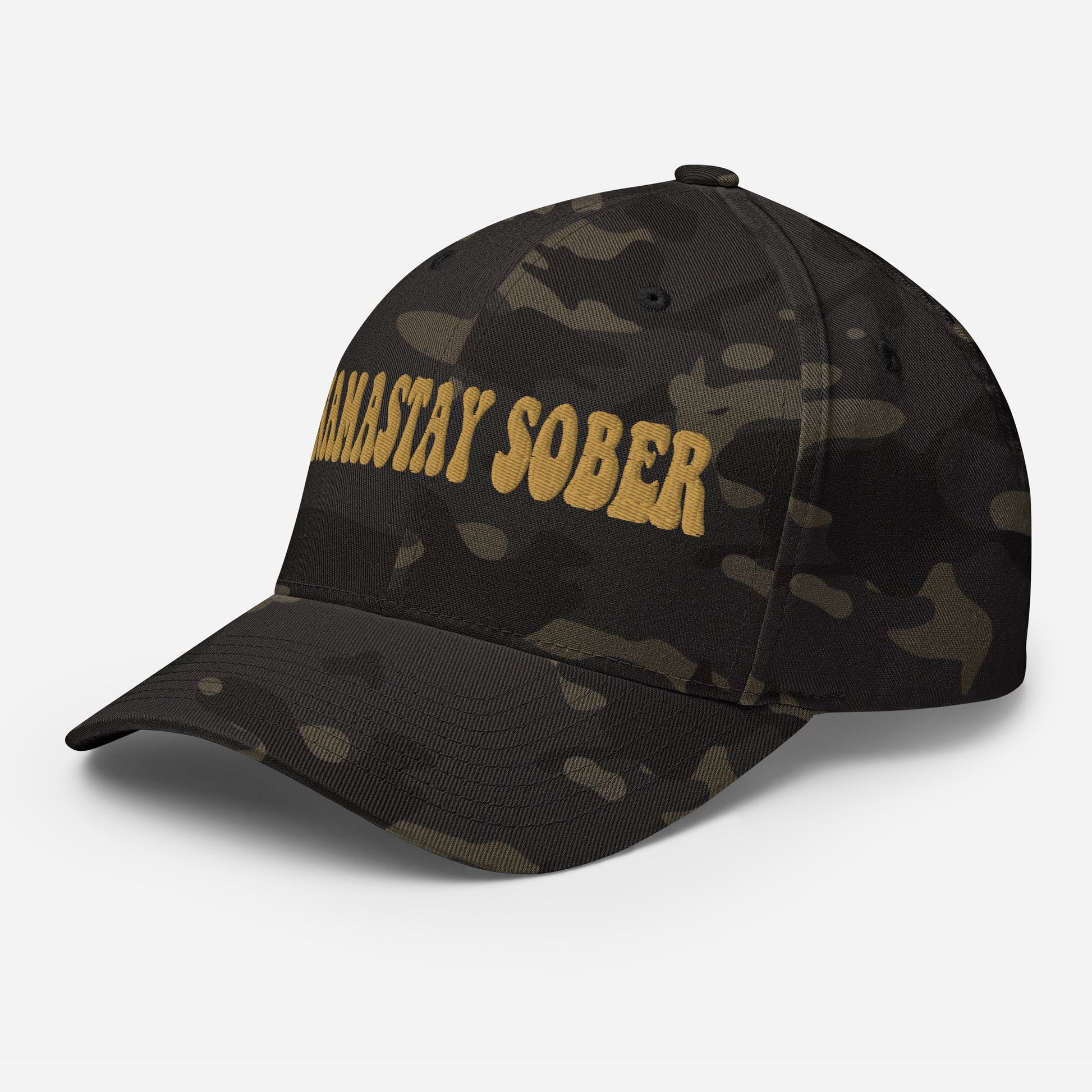 Namastay Sober Fitted Cap - Soberlands