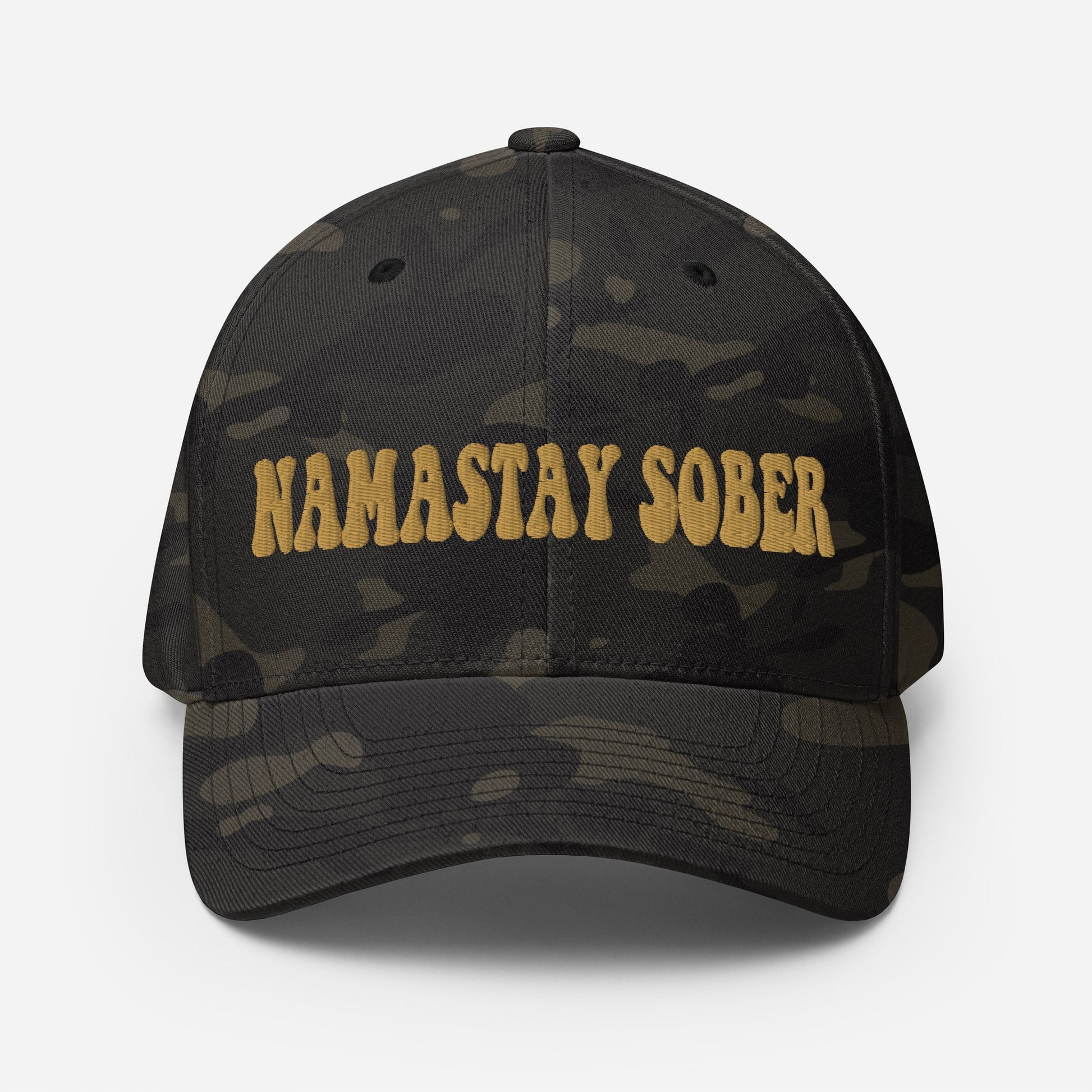 Namastay Sober Fitted Cap - Soberlands