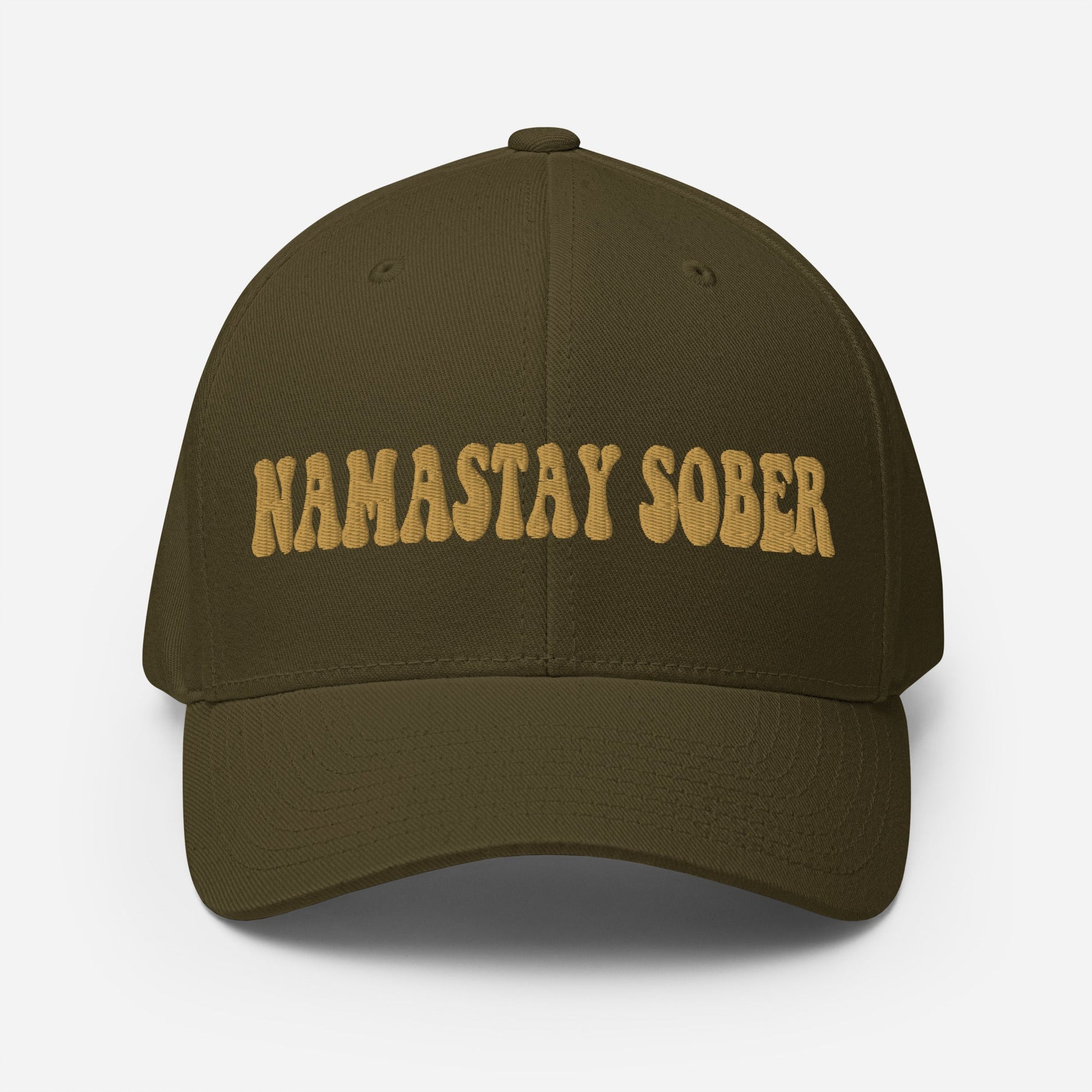 Namastay Sober Fitted Cap - Soberlands