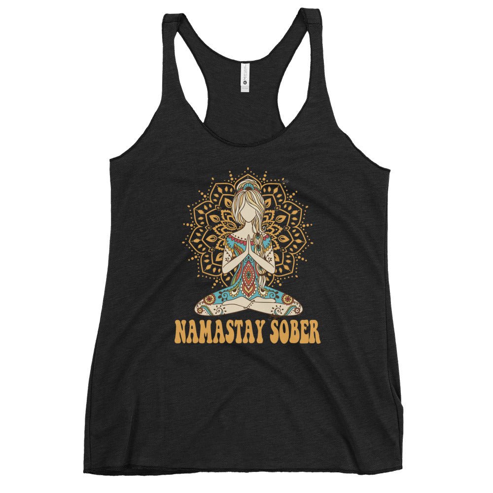 Namastay Sober Women's Tank Top - Soberlands