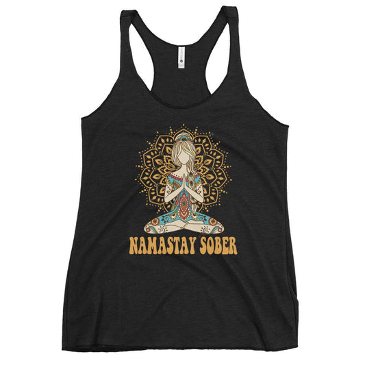 Namastay Sober Women's Tank Top - Soberlands