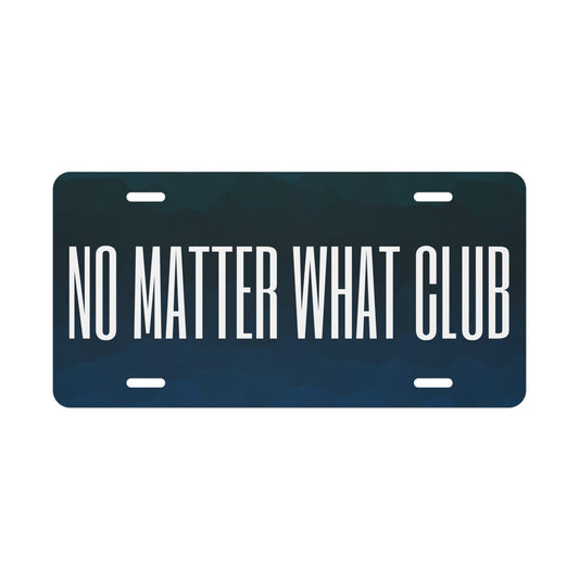 NMWC License Plate - Soberlands