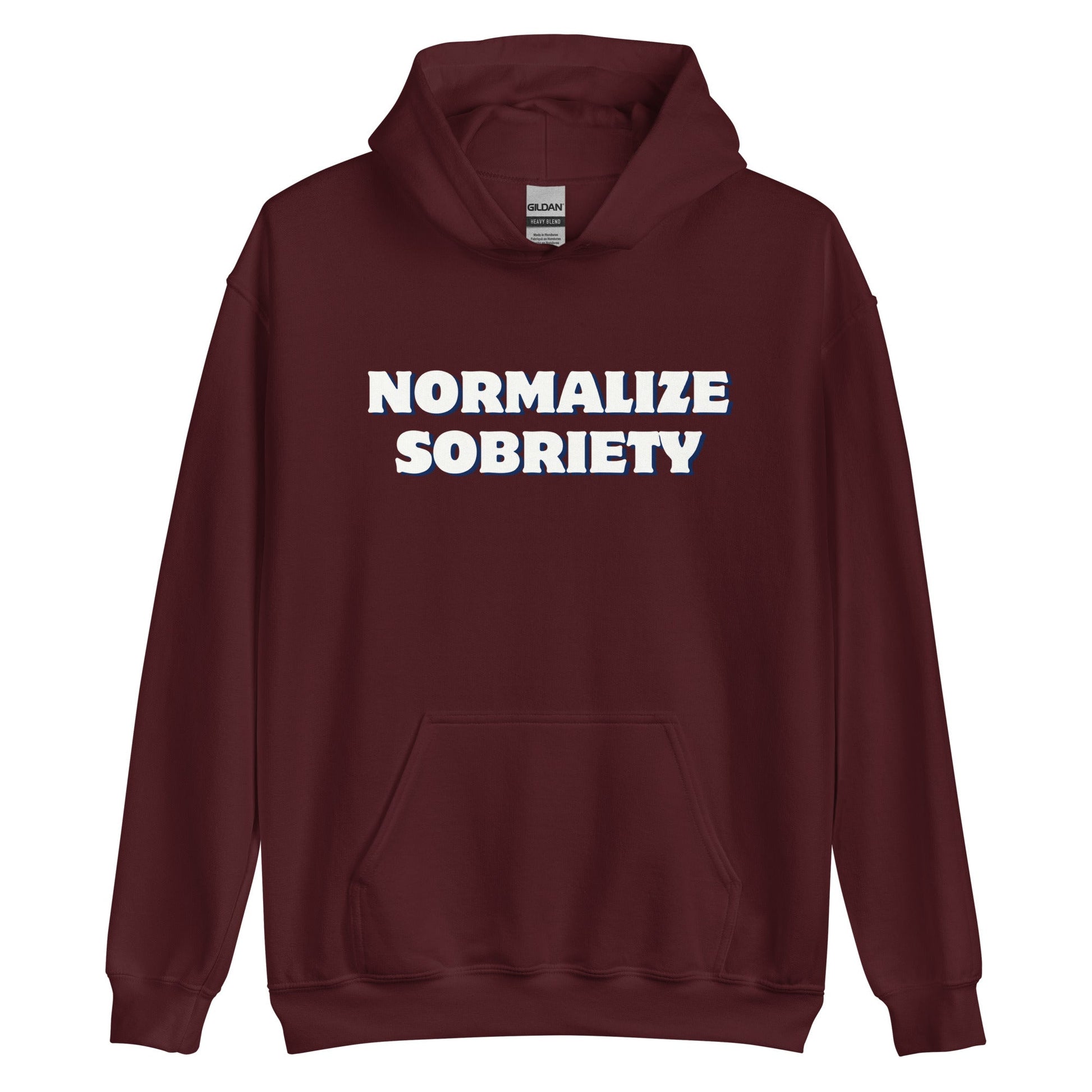 Normalize Sobriety Hoodie - Soberlands