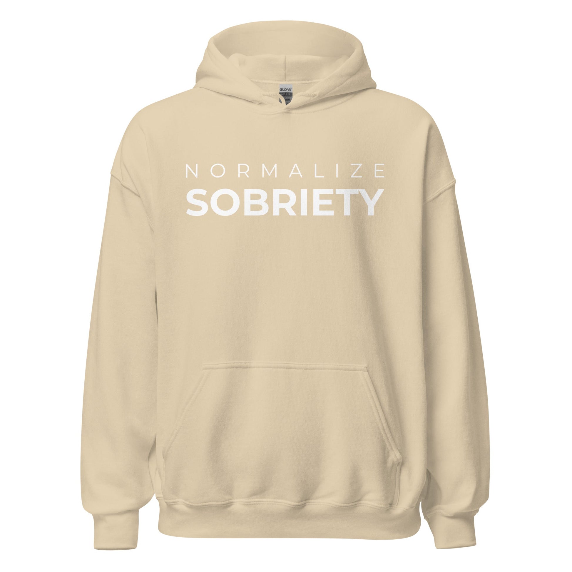 Normalize Sobriety Hoodie - Soberlands