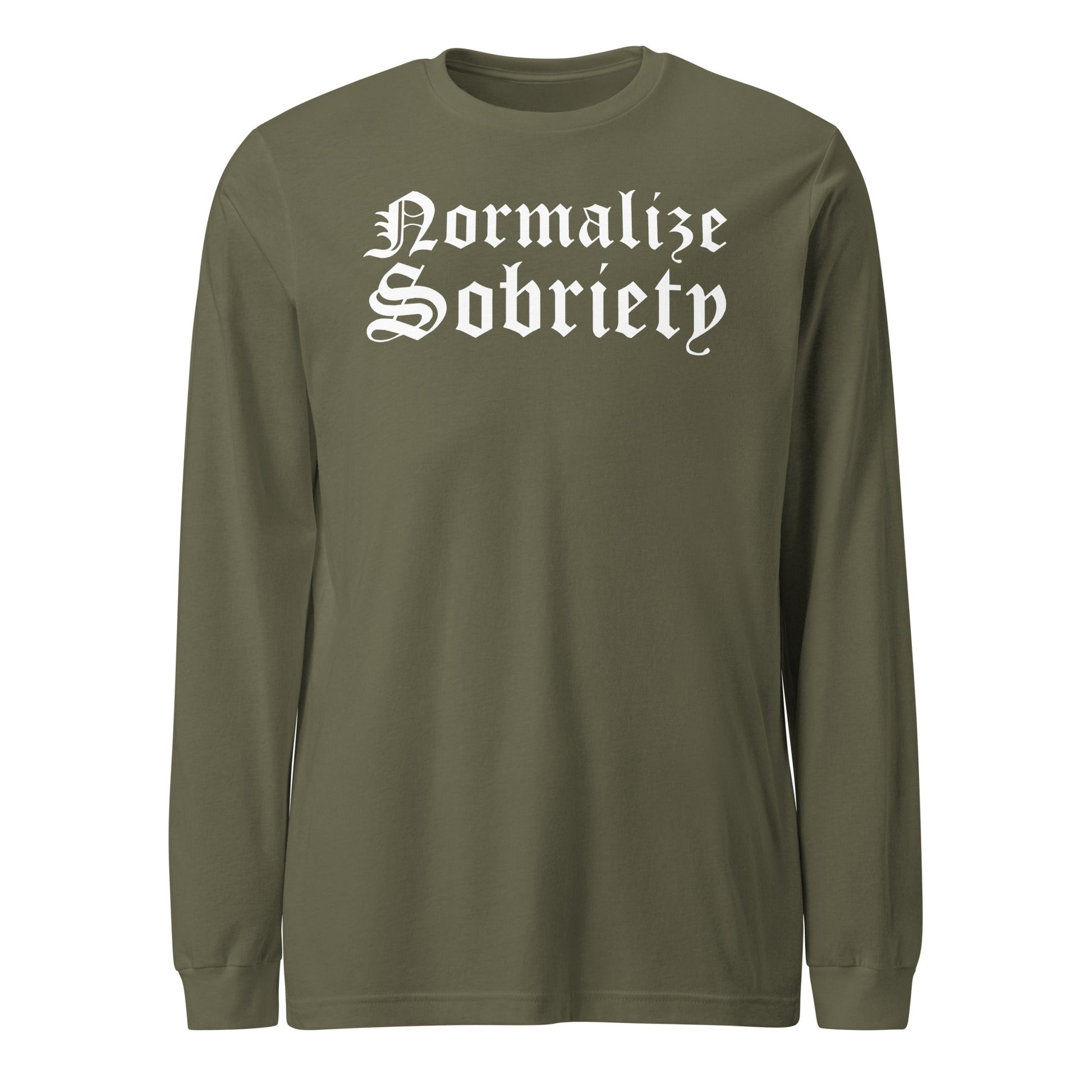Normalize Sobriety Long Sleeve - Soberlands