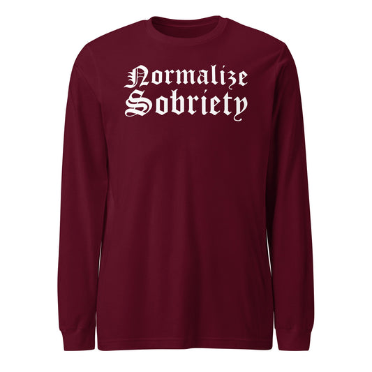 Normalize Sobriety Long Sleeve - Soberlands