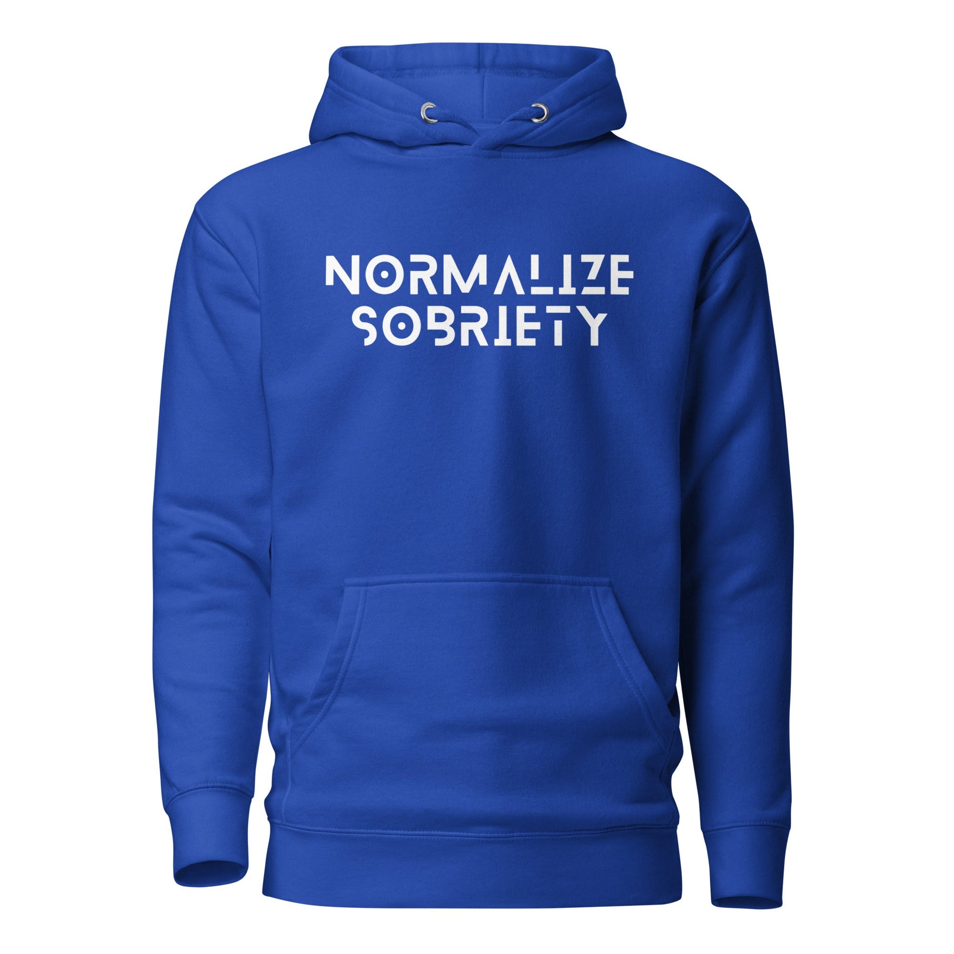 Normalize Sobriety Premium Hoodie - Soberlands