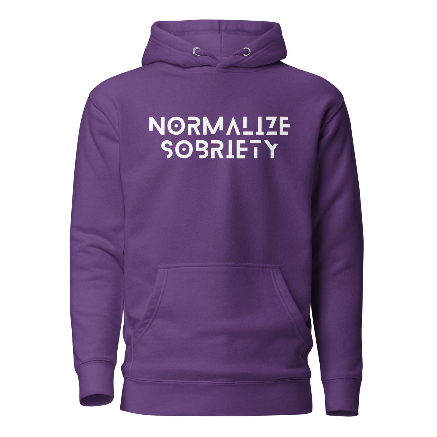 Normalize Sobriety Premium Hoodie - Soberlands