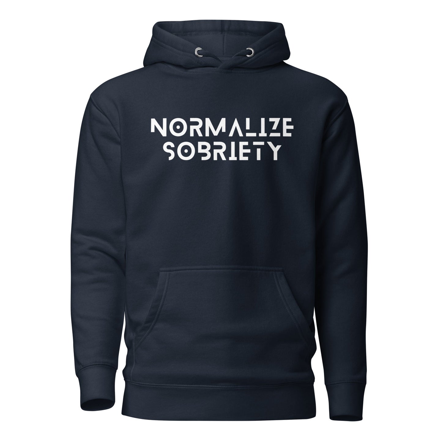 Normalize Sobriety Premium Hoodie - Soberlands