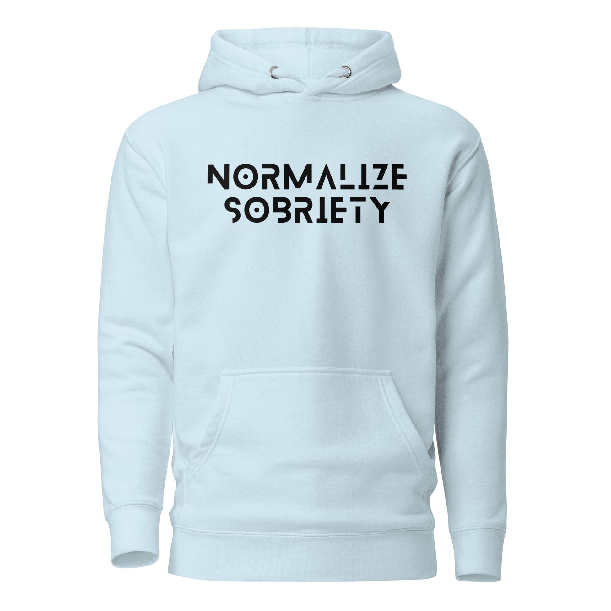 Normalize Sobriety Premium Hoodie - Soberlands