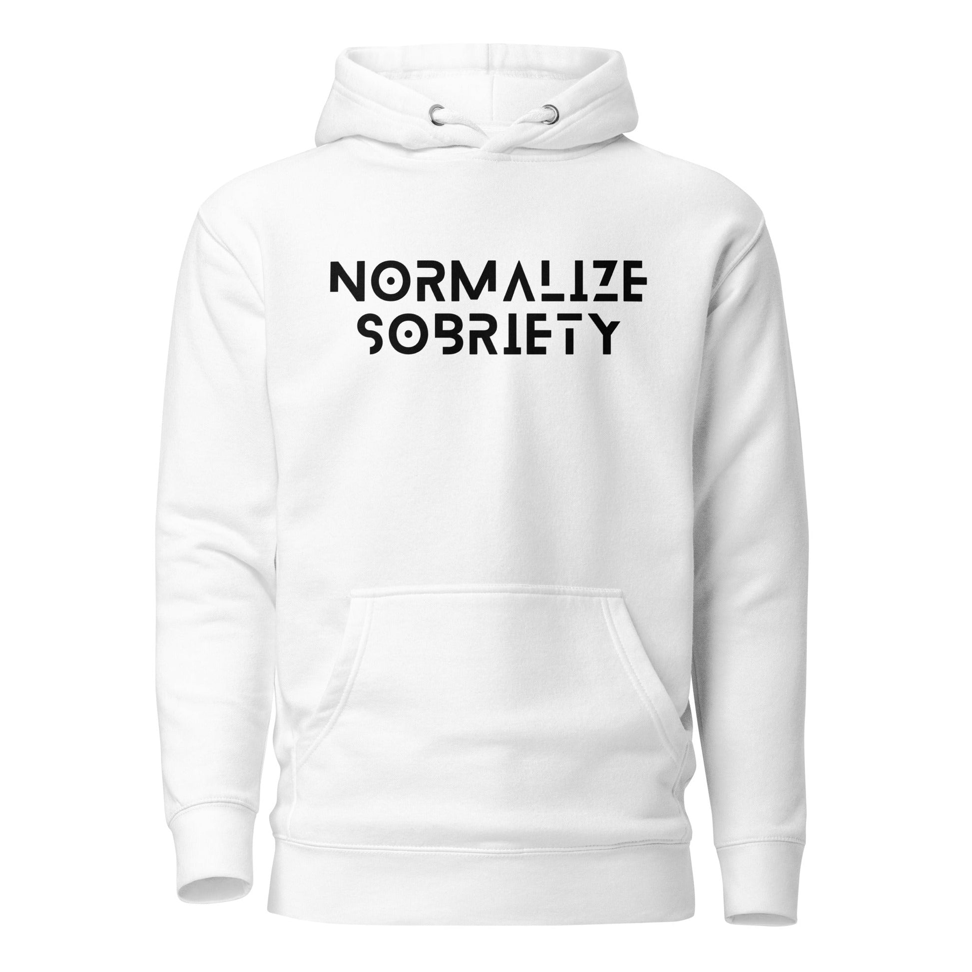 Normalize Sobriety Premium Hoodie - Soberlands