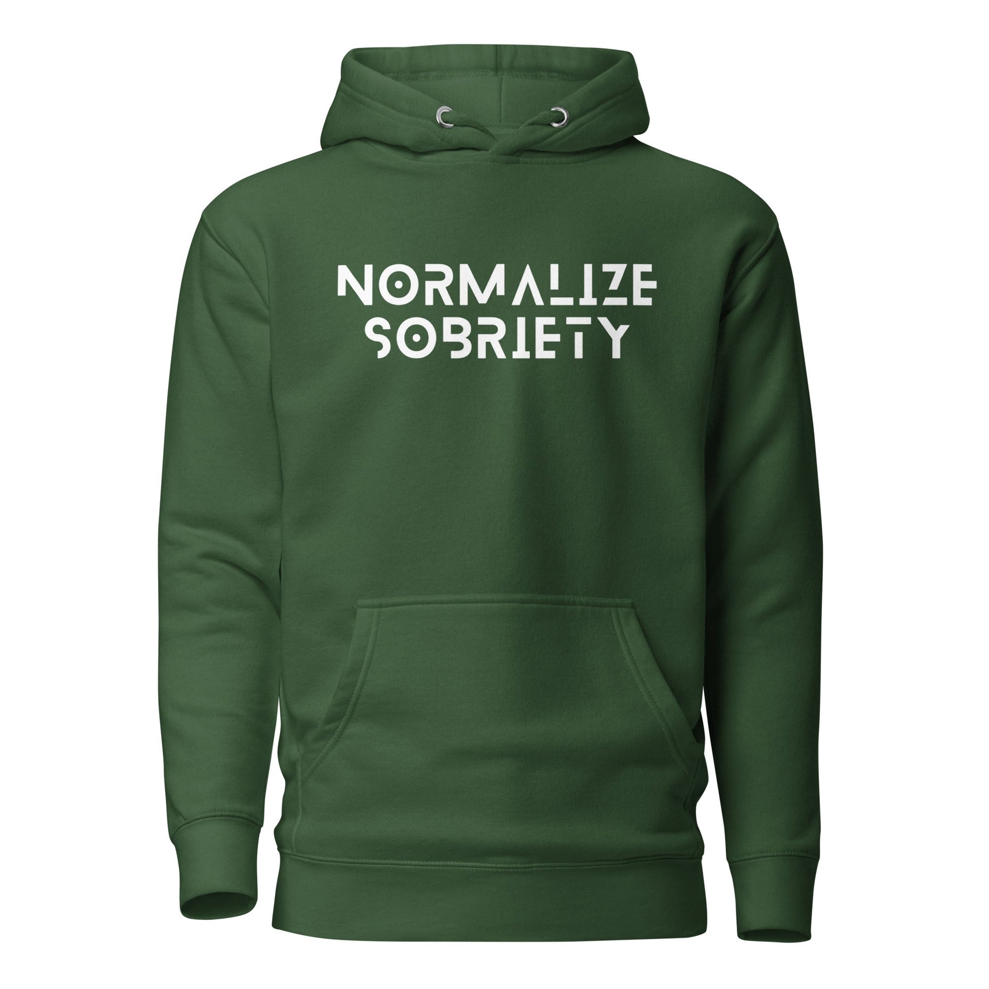 Normalize Sobriety Premium Hoodie - Soberlands