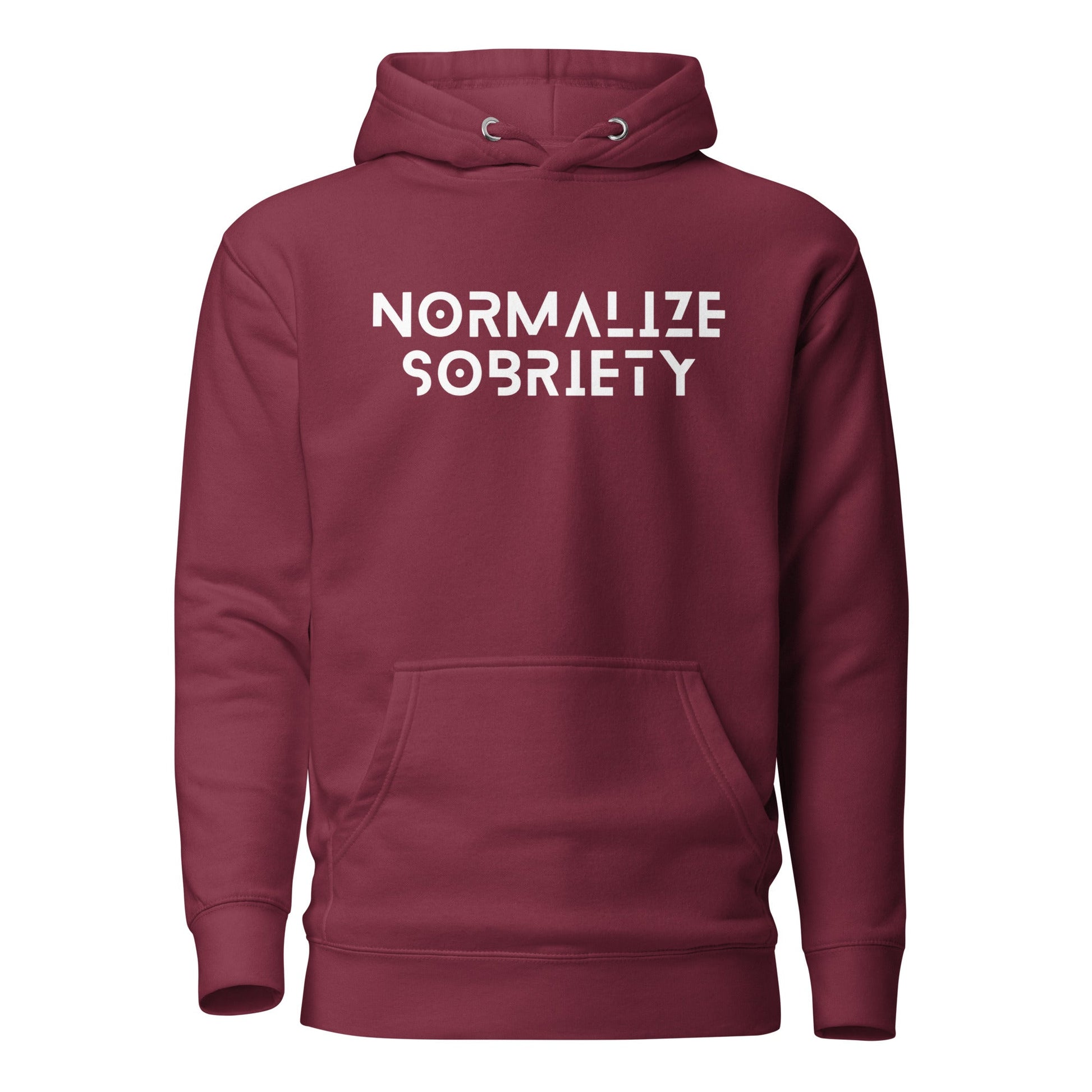 Normalize Sobriety Premium Hoodie - Soberlands