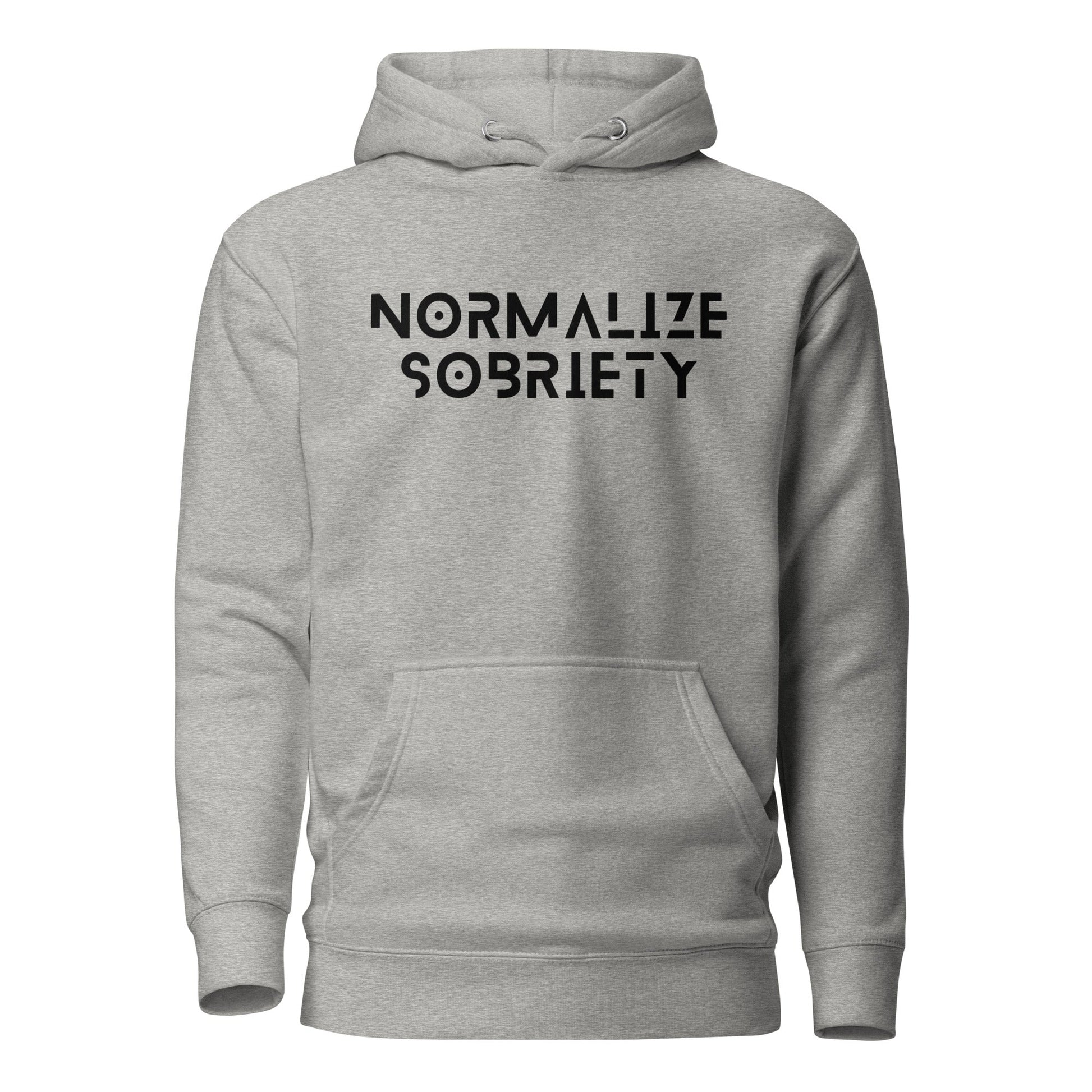 Normalize Sobriety Premium Hoodie - Soberlands