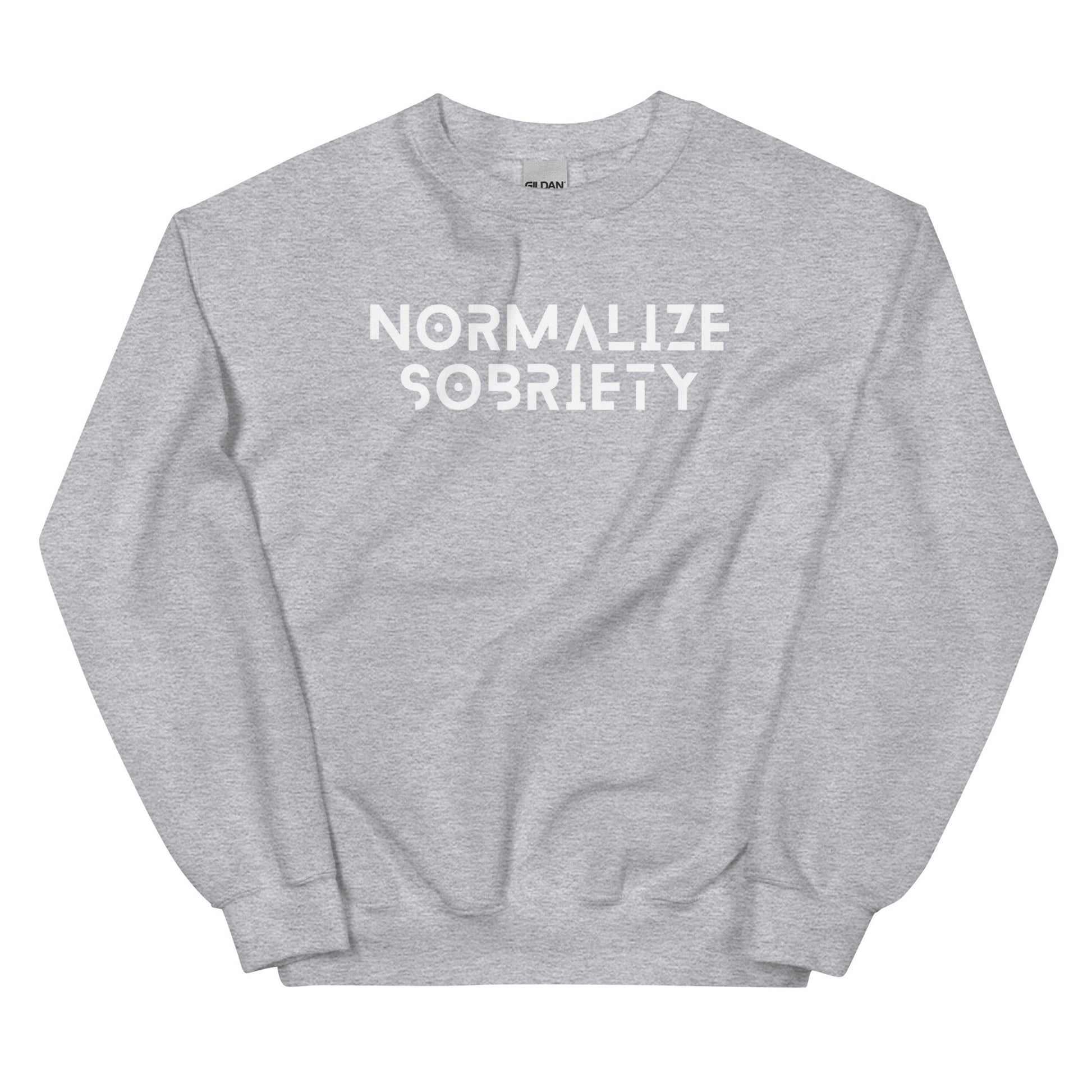 Normalize Sobriety Sweatshirt - Soberlands