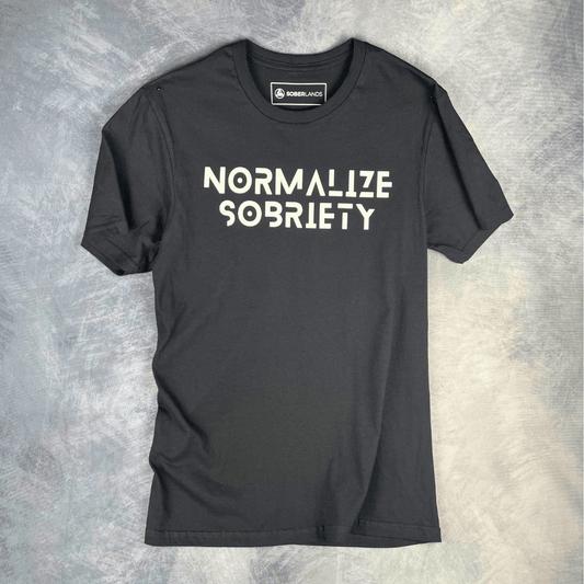 Normalize Sobriety Tee - Soberlands