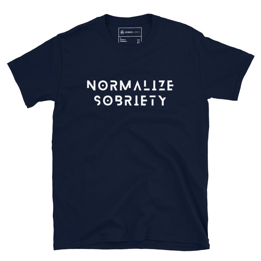 Normalize Sobriety Tee - Soberlands