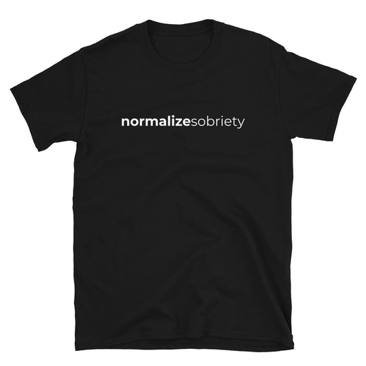 Normalize Sobriety Tee - Soberlands